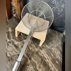 Stainless Steel 5.4” Ladle/Strainer/Skimmer for cooking and frying
